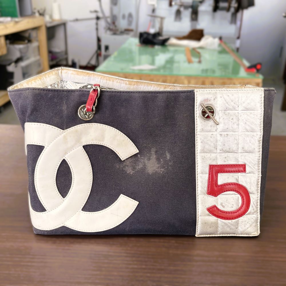 【洗礼されたカラー♪】CHANEL トートバック CHANEL(シャネル) NO.5 トートバッグ/クリーニング・カラー