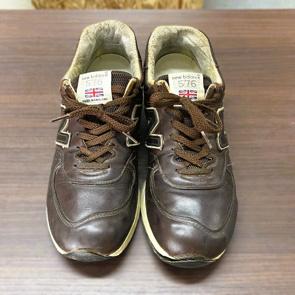 ニューバランス576 レザー オールソール交換（Vibram 930C）｜New 