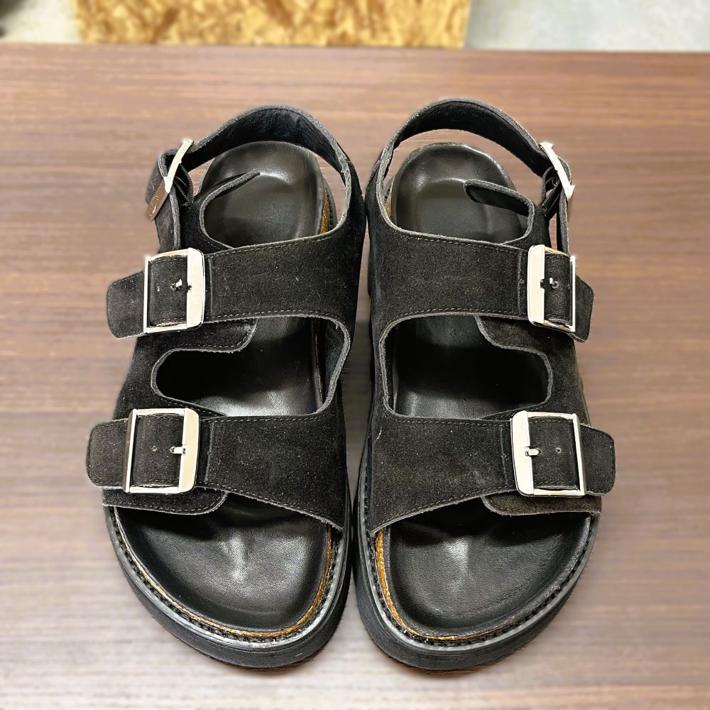 サンダル インソール交換 修理後