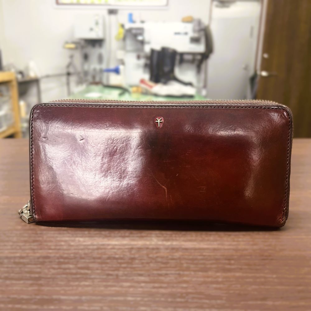 YUHAKU長財布のファスナー交換修理