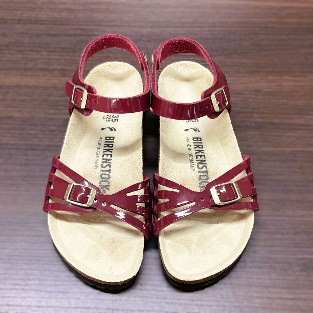 BIRKENSTOCK バリ 美錠ホック取り付け