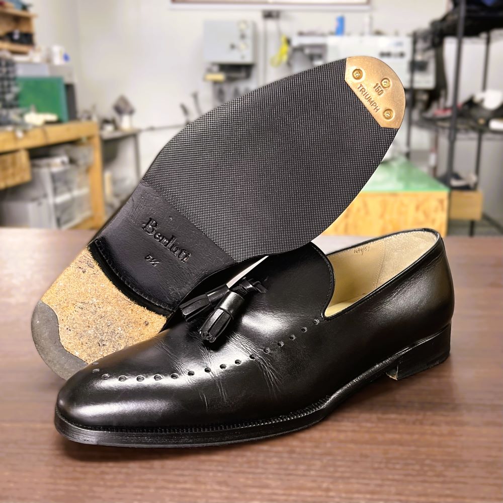 Berluti ベルルッティ ホールカット タッセルローファー トライアンフトゥスチール ハーフソール補強