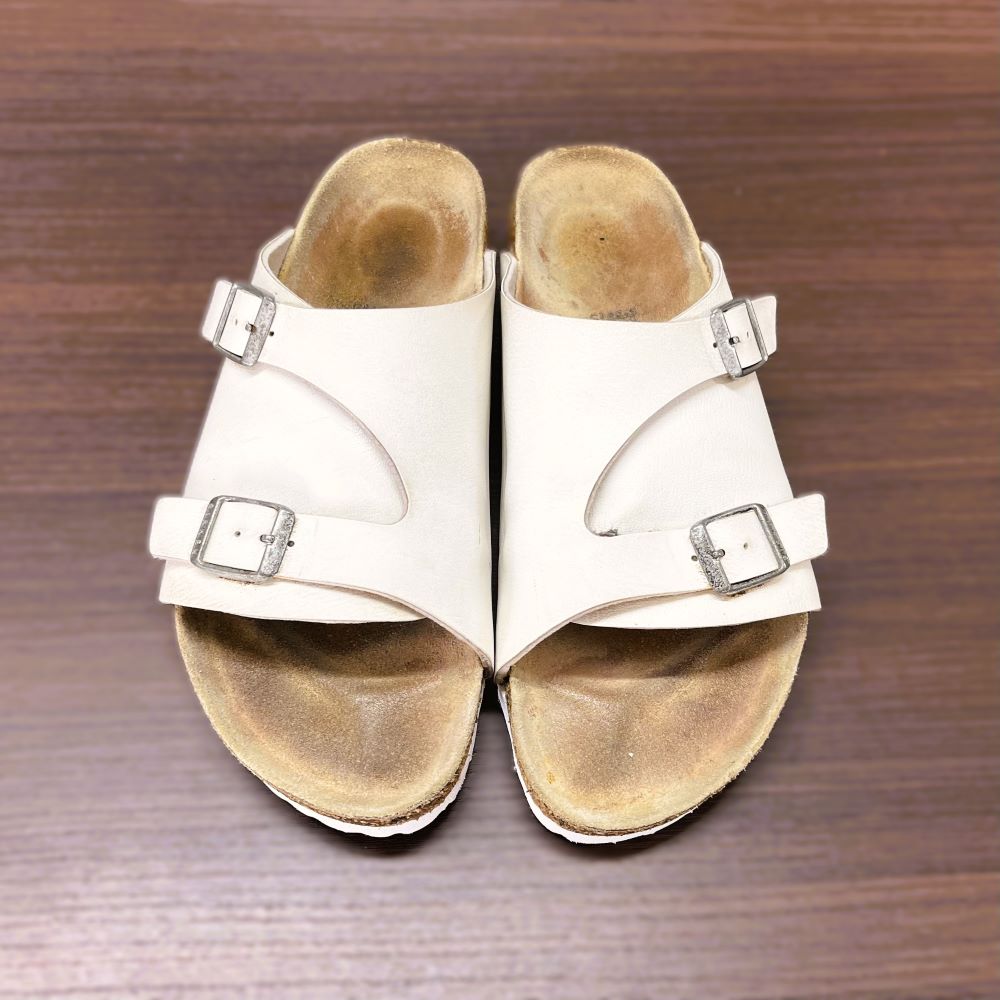 BIRKENSTOCK Zurich サンダル 正面写真 修理事例