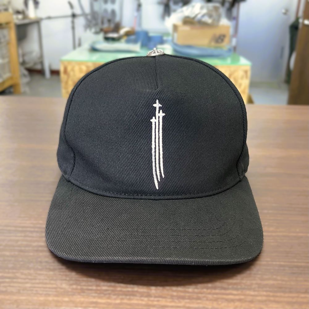 Chrome Hearts RS3キャップ ブラックカラーリング